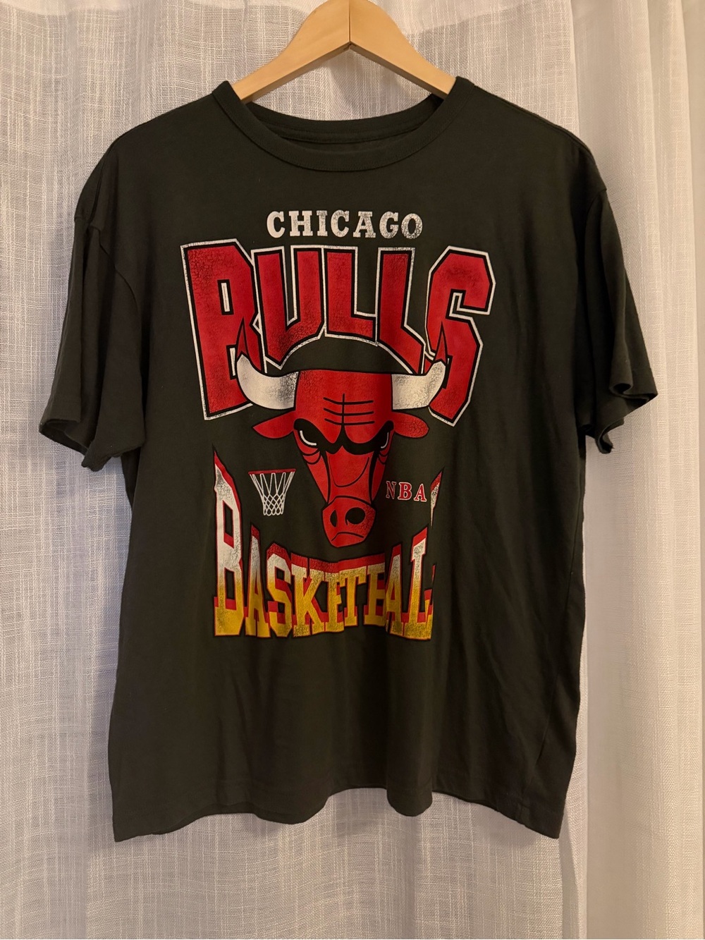 NBA Chicago Bulls Graphic T-Shirt - Dark grey sz M